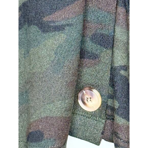 Sanctuary Daytripper Camouflage Cardigan L NWT - Picture 8 of 10